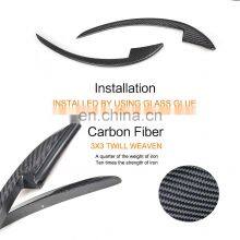 Carbon Fiber Front Canard Bumper Swim Fins for Ferrari 458 Base Coupe 2-Door 11-13 thumbnail-5