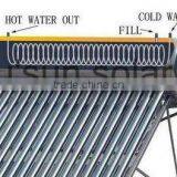 Compact Copper Coil Pre-heated Solar Water Heater