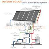 2012 new vacuum tube solar pool heating system