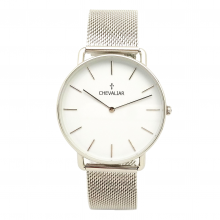 Genuine Leather Women Watches Stainless Steel Fashion Ultrathin Quartz Man Watch thumbnail-3