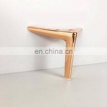 Sofa Legs Modern Tapered Luxury Support Steel Furniture Feet BedSide Chrome Metal  Bed Cabinet Gold Legs Sofa For Sofa Furniture