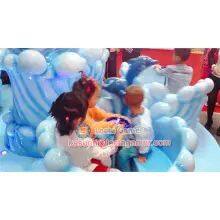 Guangdong Zhongshan Tai Le Amusement Small and Medium-sized Indoor and Outdoor Waterproof Glass Steel Electric Ocean Love Rotating Coffee Cup Rotation Revolution One Automatic Rotation thumbnail-2