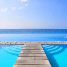 Transparent Borderless Swimming Pool, Large Outdoor Swimming Pool, Constant Temperature Borderless Swimming Pool Planning, Design, and Construction, thumbnail-4