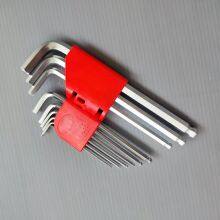 Ball Head Hexagon Wrench Set Medium-length 9 Pieces Set of Alloy Steel Material is Durable and Not Easy to Deform 0.06in-0.39in thumbnail-4