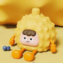 Hot Sale Fruit Durian LED Night Light Kids Baby Bedroom Party Birthday Novelty Gift Lamp Touch Light Silicone Night Light thumbnail-5