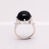 BLACK SPINEL RING ,925 Sterling Silver Jewelry Wholesale,WHOLESALE SILVER JEWELRY,SILVER EXPORTER,SILVER JEWELRY FROM INDIA thumbnail-3