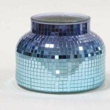 Glass Vessel Container Mosaic Vase