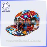 Fashion 100 Nylon Plain Five Panel Cap / Custom Headwear Whloesale / Design 5 Panel Caps thumbnail-5