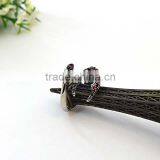 Red Stone Ring Designs for Men Steel Snake Shaped Rings thumbnail-5