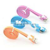 Factory Supply Noodles V8 Micro Usb Cable for Samsung HTC LG SONG thumbnail-6