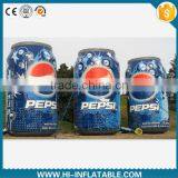 Hot Sale Inflatable Replicas Coke Cans,inflatable Model for Promotion /advertising