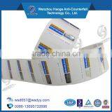 Printable Tamper Evident Security Label,security Label Sticker