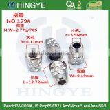 Gold Stopper Cord Metal End Clothing Cord End thumbnail-2