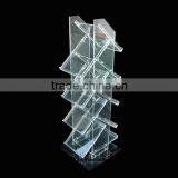 China Manufacturer Brochure Holder Floor Stand, Magazine Display Shelf thumbnail-1