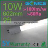 Cheap Price High Brightness LED Tube Smd2835 2ft 10w With Full Plastic Shell thumbnail-2