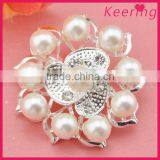 Lovely Pearl Brooch for Wedding InvitationsWBR-1563