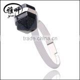 Whole Sale Gemstones Transverse Points Ring Hexagon Prism Shape Ring Ceremeny Gifts thumbnail-3