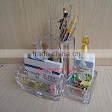 Luxury Elegant Crystal Clear Acrylic Pen Holder thumbnail-2