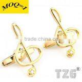 TZG00185 Fashion Cuff Link Music Cufflink