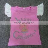 Custom Sweet Kids Sublimation t Shirt Baby Girls Cartoon T-shirt thumbnail-4