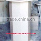 White Decorative Table Base thumbnail-1