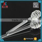 new arrival transparent crystal honey stir stick