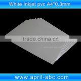 A4 White Inkjet Printable Pvc Plastic Sheet for Making Cards thumbnail-1
