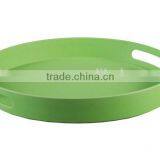 Bamboo Fiber Round Serving Tray thumbnail-1