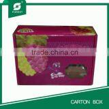 CORRUGATED GRAPE FRUIT BOX/FULL PRINTING FRUIT CARDBOARD BOXES thumbnail-3