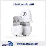 360 Officially Released 360 Portable WiFi 2 (set Super Easy, Super Convenient Wireless Router) White