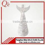 Factory Supplier Wholesale Glass Angel With LED Light for Holiday Decoration