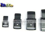 Cam Buckles Plastic Black Toggle Clip Backpack Straps Webbing
