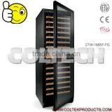 168 Bottles Single Tem.Zone Full Glass Door Wine Cellar thumbnail-1