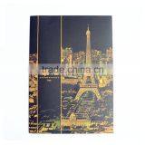 Newest Paris Scratch Night View, Scratch Art Paper, Scratch Art 3D Postcard With Pen Funnest Than Coloring Books thumbnail-3