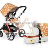 Baby Stroller With EN1888 Certification Hot Sale European standard High Quality And Comfortable 3 in 1 Fuctions Baby Stroller