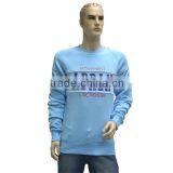 Heather Polar Fleece Men Crew Neck Pullover Sweatshirt