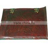 Greenman Leather Journal Blank Book Spells Celtic Embossed Leather thumbnail-2