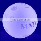 High Quality White Laser Engraving Crystal Glass Paperweight thumbnail-2