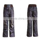 Custom Fake Denim Fabric Snowboard Pants With Snowlocker thumbnail-3