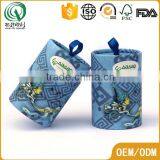 Handmade Round Small Rolled Edge Paper Cardboard Tubes Push up Paper Tubes With Ribbon thumbnail-5