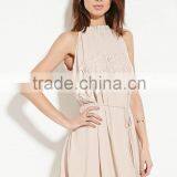 2016 Fashion Contemporary Eyelash Lace Casual Dress For Girls thumbnail-3