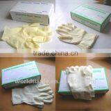 disposable pre-powdered latex examination glove