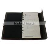 PU Leather Business Leather Bound Notebook Printing Logo Custom thumbnail-4