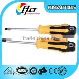 Steel Flat Slotted Screw Driver,stainless Steel Screw Driver With Rubber Handle thumbnail-2