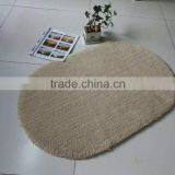 Microfiber Polyester Acylic 100% Environmental Protection Long Pile Home Use TPR Backing Doormats thumbnail-3