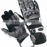 Leather Motorbike Gloves thumbnail-1