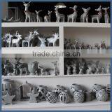 Festive & Party Supplies Ceramic Santa Reindeer for Christmas Decorating thumbnail-6