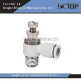 Pneumatic Plastic Control Valve Speed Controller(flow Speed Regulators) SC Series thumbnail-2