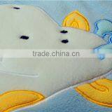 Fleece Applique Embroidery Disposable Plush Animal Design Baby Blanket thumbnail-5