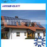 HEXAD High Quality Light Transmittance Solar Panel Cover Glass Thickness 3.2mm With ISO Certificate thumbnail-1